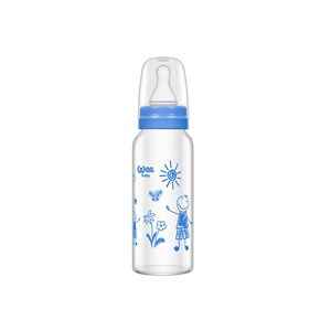 Wee Baby 771 Isıya Dayanıklı Cam Biberon 180 ml Mavi